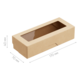 Бумажный контейнер OneBox 500 мл Крафт - (цена за 1 коробку - в 1 коробке 350 штук).