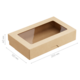 Бумажный контейнер OneBox 1000 мл Крафт - (цена за 1 коробку - в 1 коробке 250 штук).
