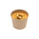 Бумажный супник OneBowl Ultraproof 450 мл Крафт - (цена за 1 коробку - в 1 коробке 550 штук).
