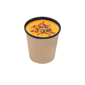 Бумажный супник OneBowl Ultraproof 520 мл Чёрный - (цена за 1 коробку - в 1 коробке 550 штук).