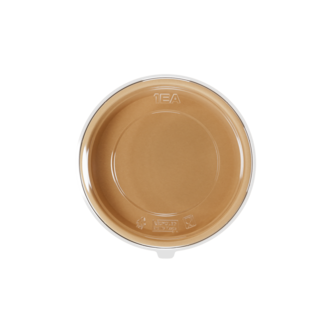 Крышка для супника-салатника прозрачная OneBowl Ultraproof lid 760 мл - 0 мм, ПЭТ - (цена за 1 коробку - в 1 коробке 300 штук).