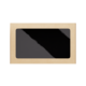 Крышка картонная плоская с экраном для контейнеров OneClick 800-SM мл и 800 мл + TERMA, PP, Крафт, антифог - (цена за 1 коробку - в 1 коробке 300 штук).
