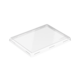 Крышка прозрачная для контейнеров OneClick 1000-SM мл и 1000 мл, высота 0 мм, ПЭТ - (цена за 1 коробку - в 1 коробке 300 штук).